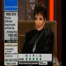 STAGE TUBE: Minnelli Unveils 'The Liza Collection' on HSN